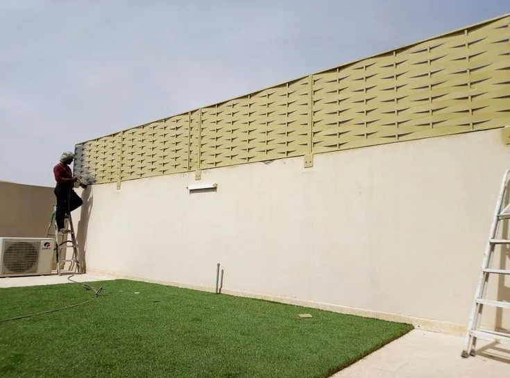 ساتر قماش PVC مجدول في الرياض