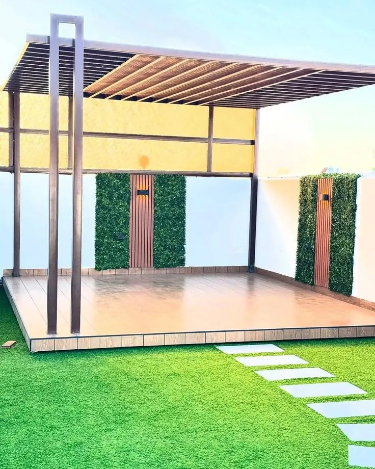 أفضل جلسات بديل الخشب تكلفة تركيب  شمال الرياض  حي النرجس