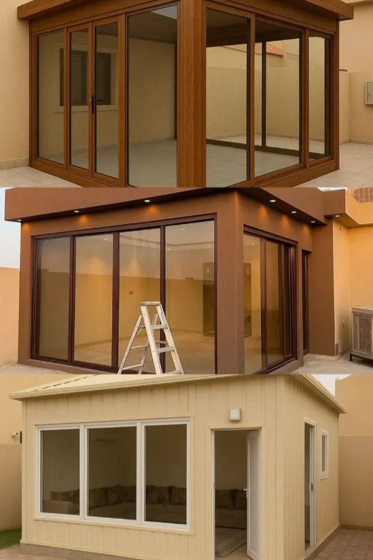 أسعار متر ملحق تصميم ملحق حديث في جنوب الرياض