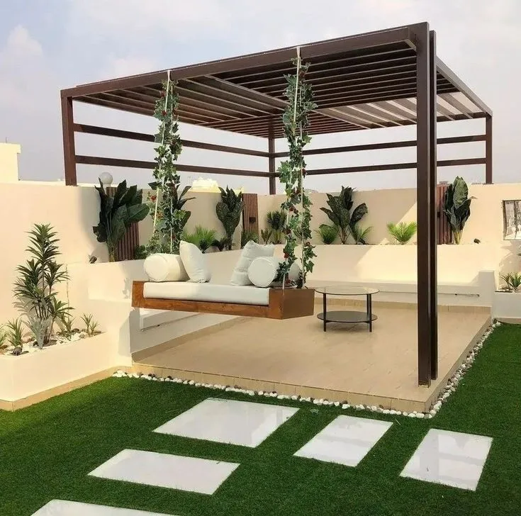 تركيب برجولات حدائق الرياض تصاميم حديثة