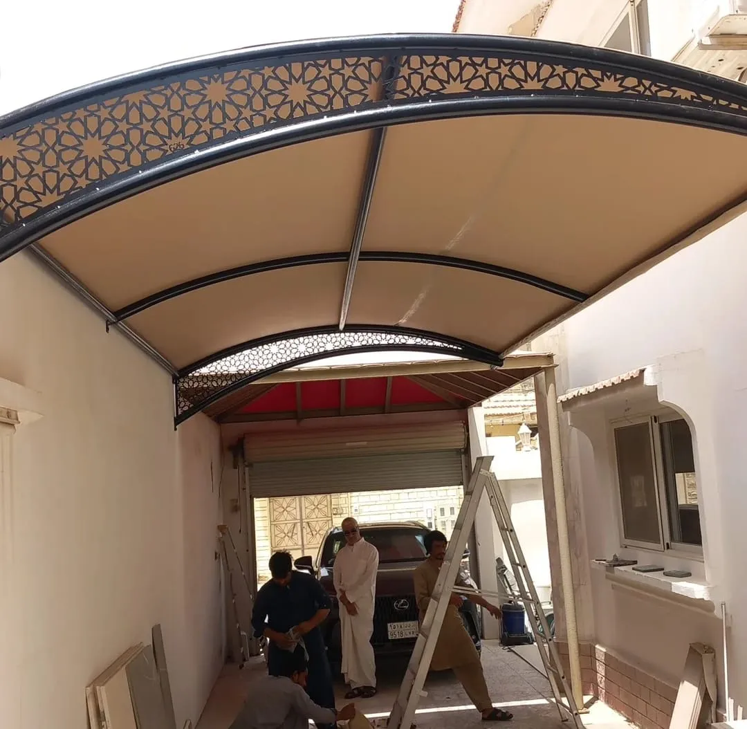 أفضل أنواع موقف مظلات سيارات الرياض