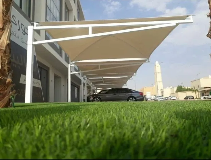 أفضل أنواع موقف مظلات سيارات الرياض