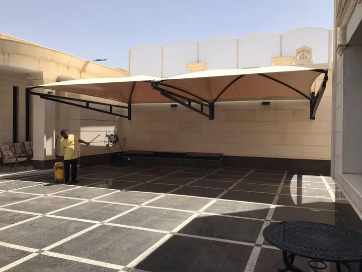 خدمة تغيير قماش وطلاء المظلات بأسعار مناسبة الرياض