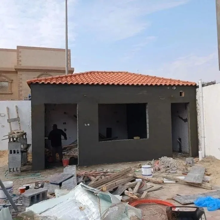 تكلفة بناء ملاحق اسمنت في الرياض