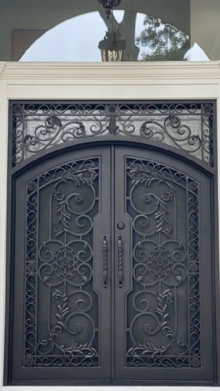 ابواب حديد للبوابات|تصميم ابواب مداخل في الرياض