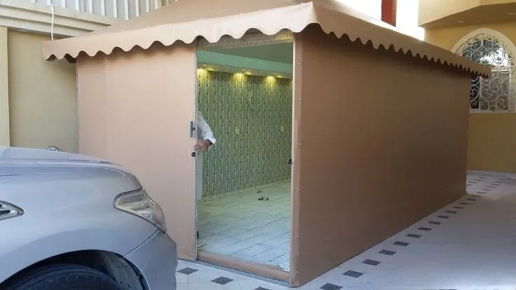 تفصيل بيوت شعر, خيام تراثية في جنوب الرياض