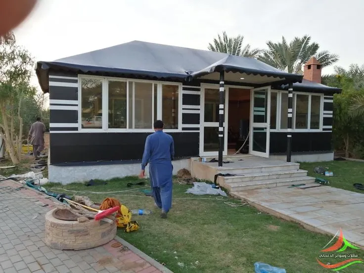 تفصيل بيوت شعر, خيام تراثية في جنوب الرياض