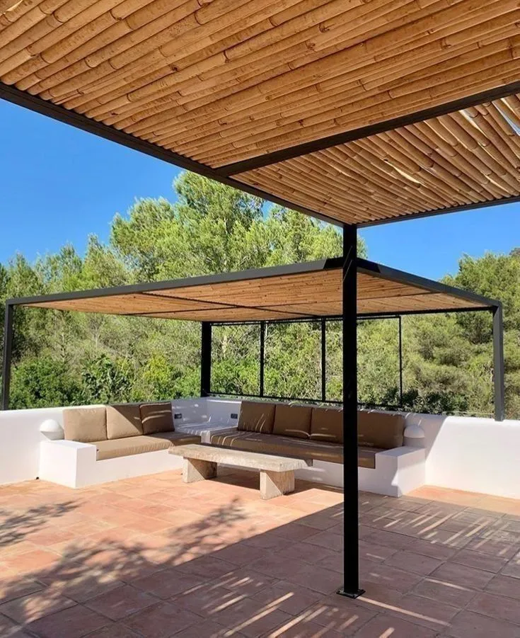 سعر عمل مظلات خيزران و حديد في شمال الرياض