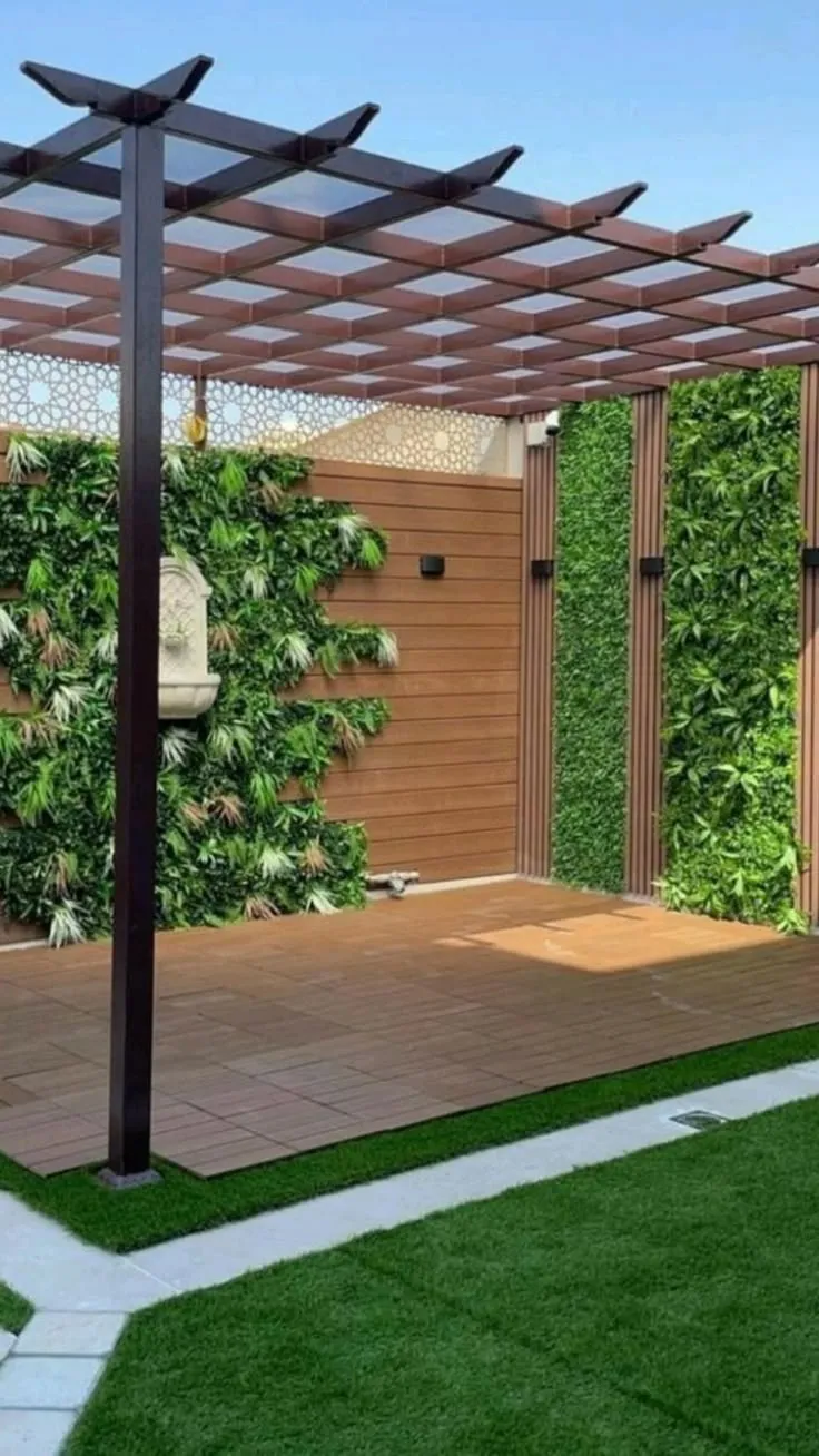 أفضل جلسات بديل الخشب تكلفة تركيب  شمال الرياض  حي النرجس