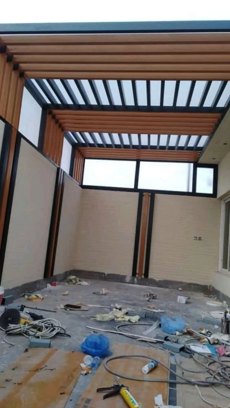 أفضل جلسات بديل الخشب تكلفة تركيب  شمال الرياض  حي النرجس