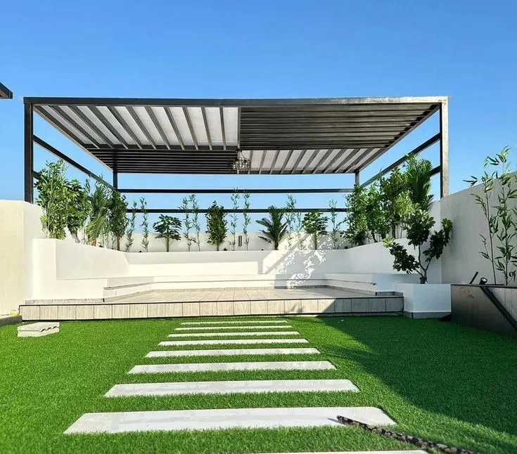 برجولات فنادق برجوله خارجية في الرياض