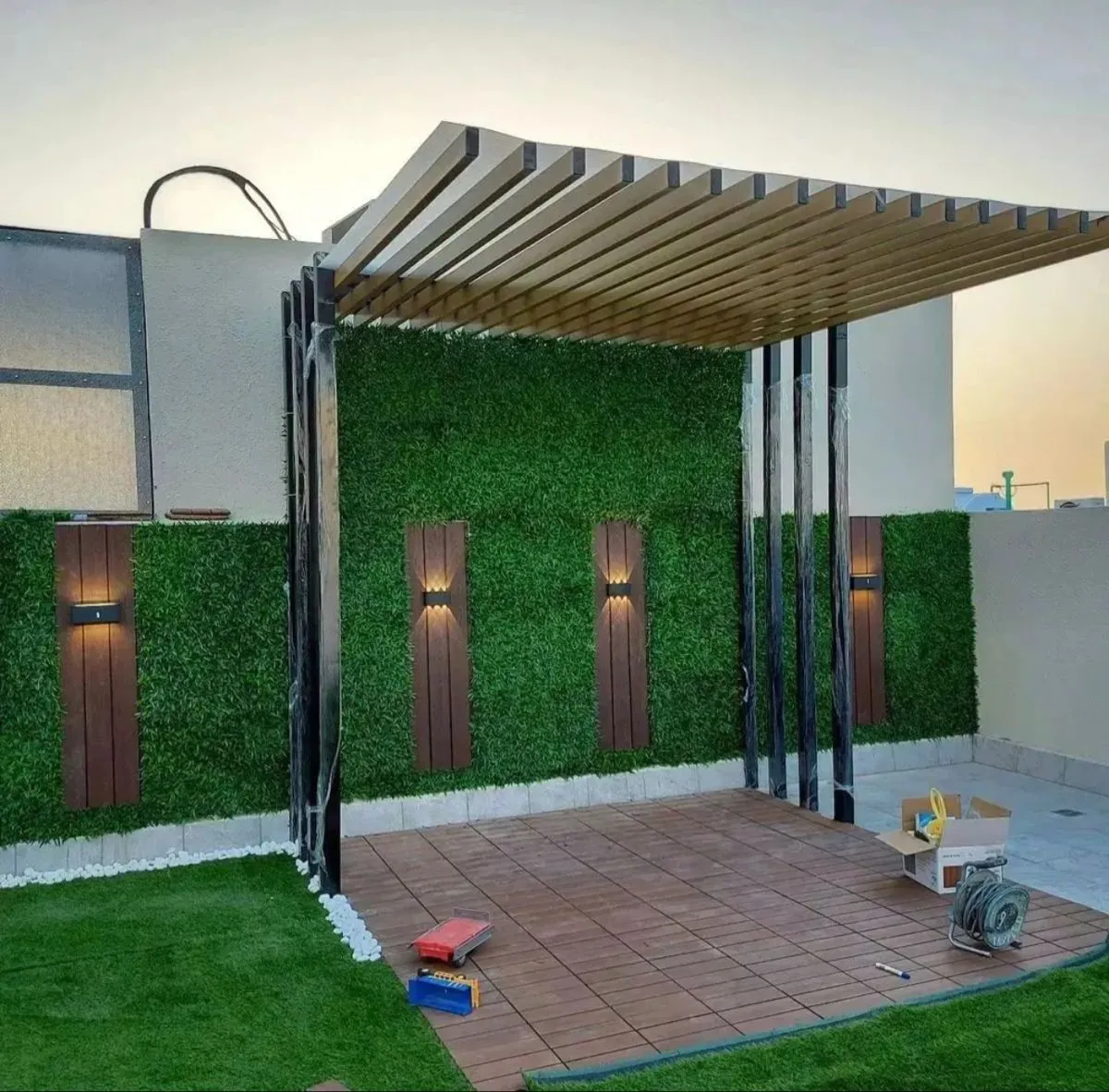 برجولات فنادق برجوله خارجية في الرياض