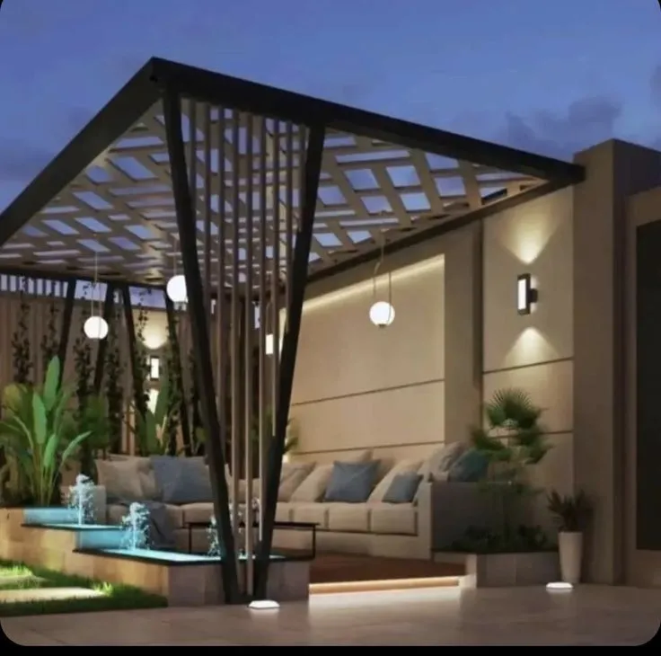 حداد برجولات جلسات شتوية الرياض