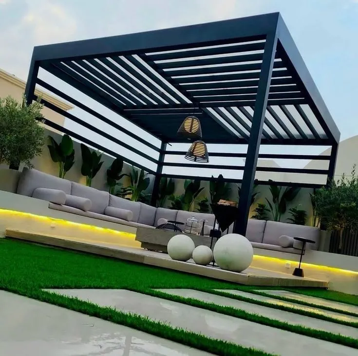 حداد برجولات جلسات شتوية الرياض