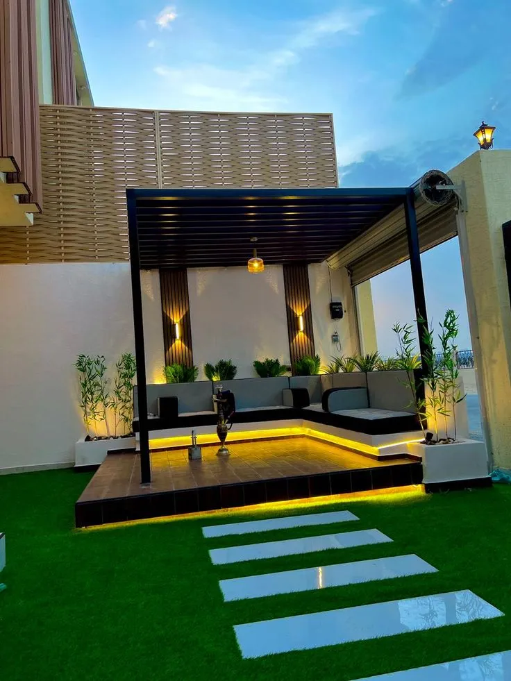 حداد برجولات جلسات شتوية الرياض