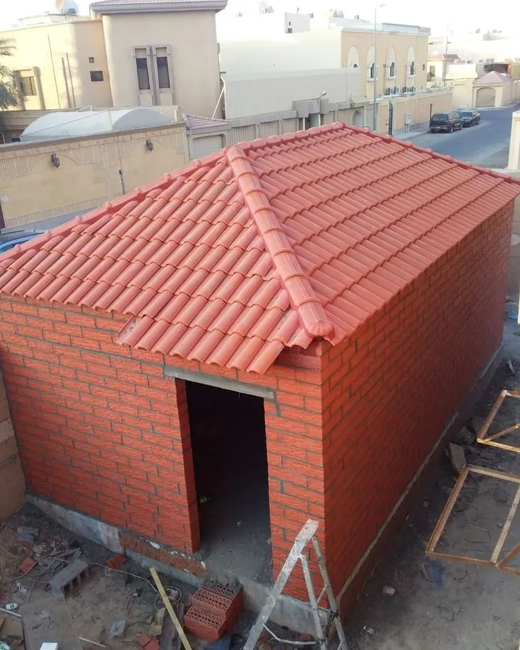 قرميد ثابت التركيب قرميد مظهر جمالي الرياض