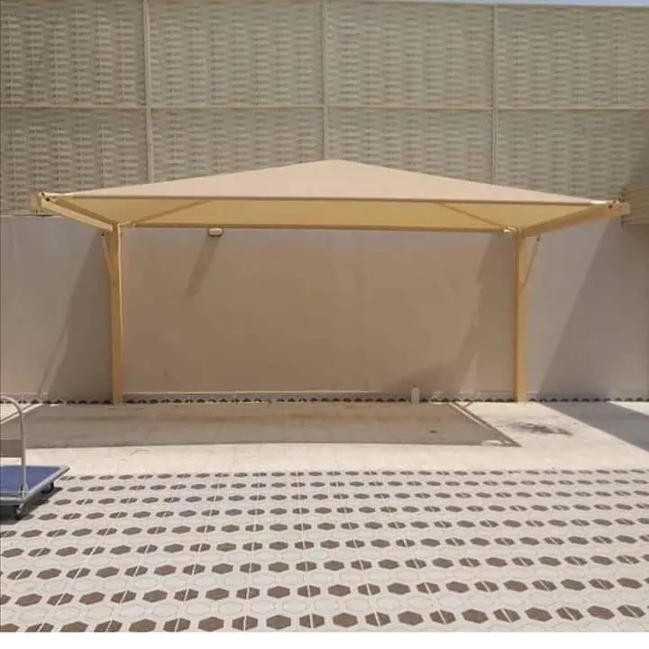 مظلات PVC  خارجيه |مظلات شراع احواش في الرياض