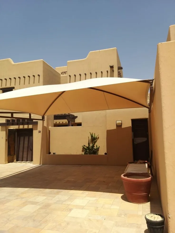 مظلات PVC  خارجيه |مظلات شراع احواش في الرياض