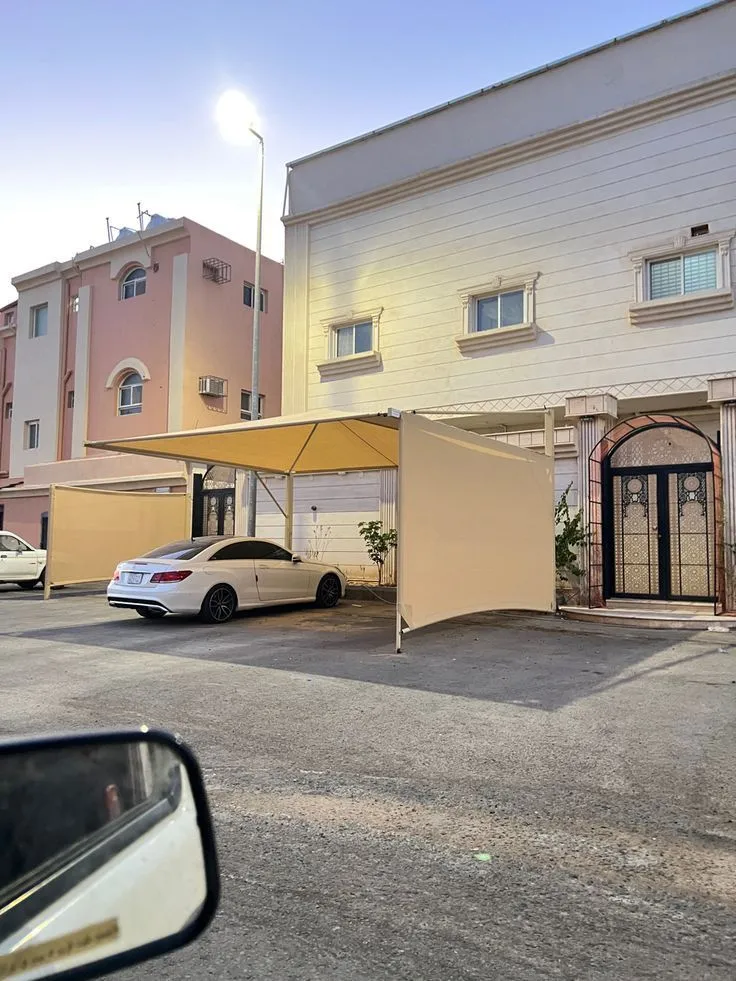 مظلات PVC  خارجيه |مظلات شراع احواش في الرياض