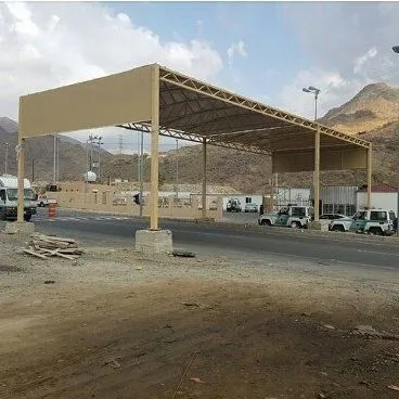 مظلات PVC  خارجيه |مظلات شراع احواش في الرياض