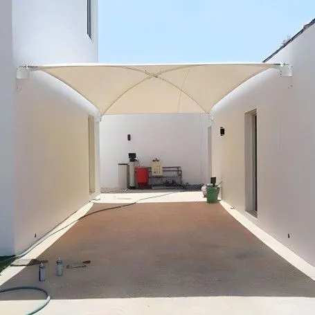 مظلات PVC  خارجيه |مظلات شراع احواش في الرياض