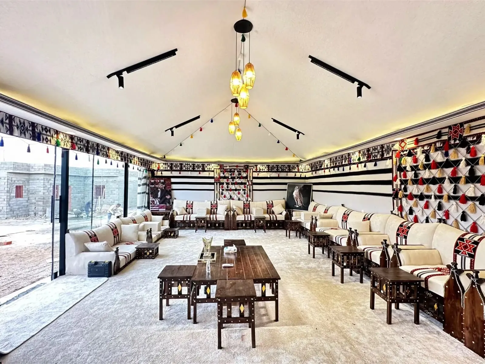 تصميم خيام فخم تركيب بيوت شعر للمجالس الرياض