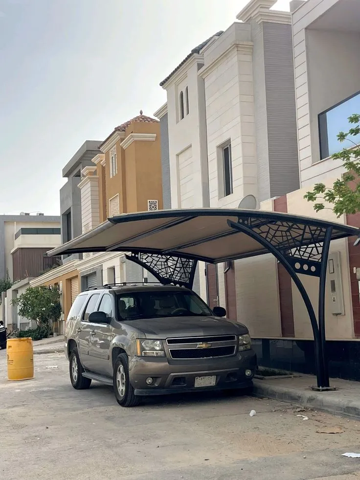 معلم حدادة مظلات سيارات شمال الرياض