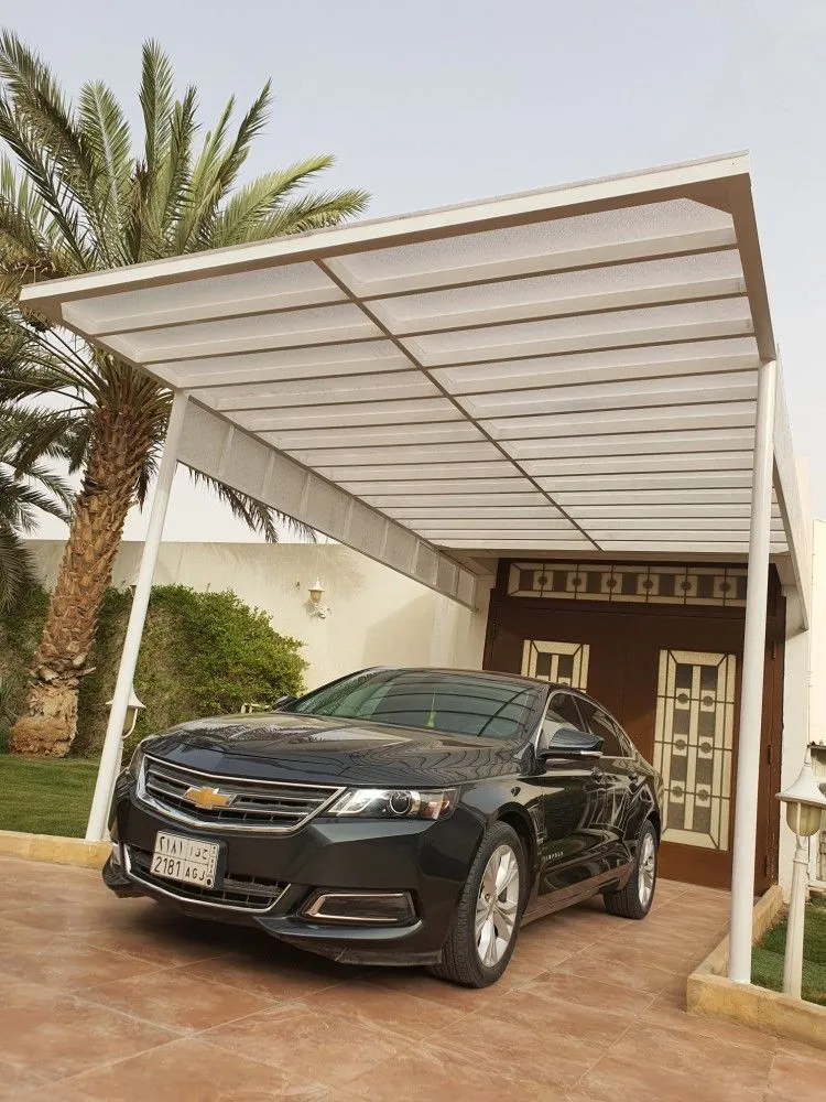 معلم حدادة مظلات سيارات شمال الرياض