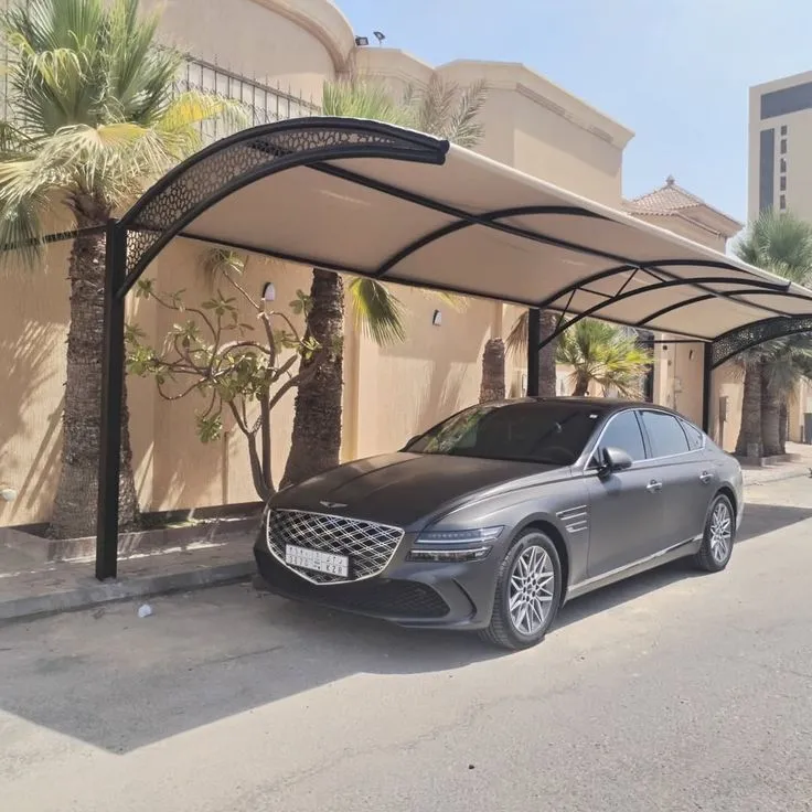 معلم حدادة مظلات سيارات شمال الرياض