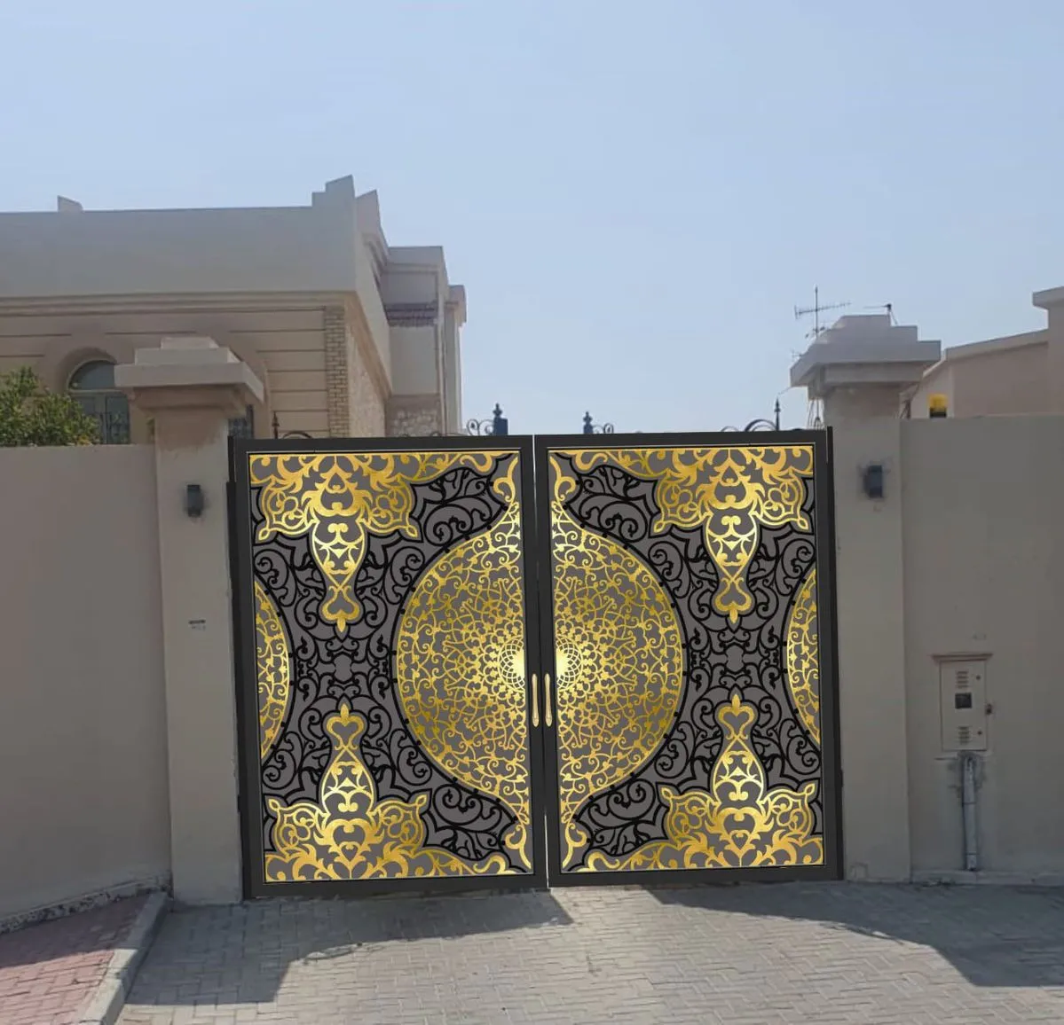 قص ليزر للأبواب  ورش أبواب ليزر الرياض