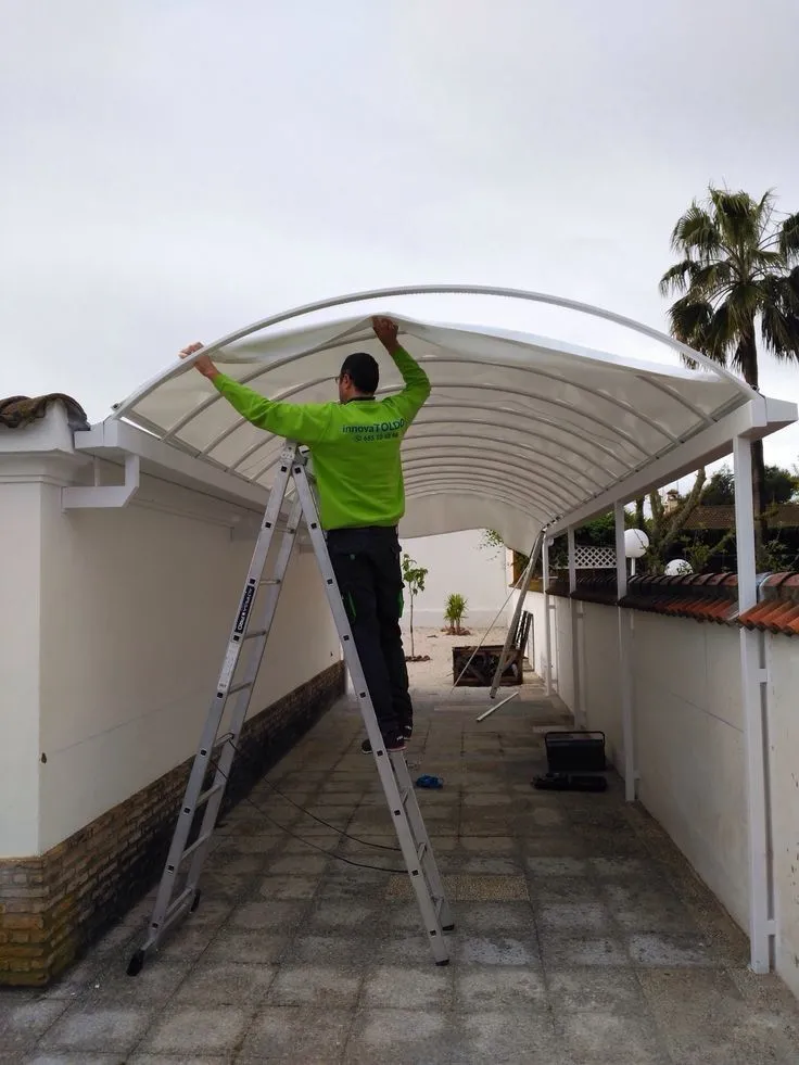 مقاول تركيب مظلات ممرات مداخل جنوب الرياض