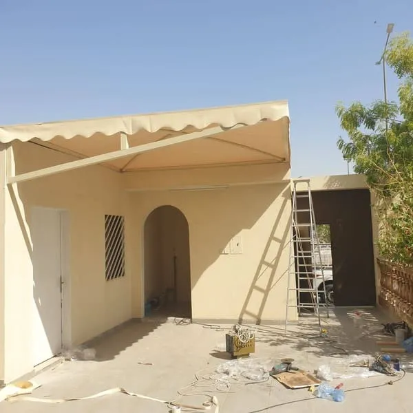 تفصيل قماش مظلات في الرياض | تصميم وتغيير وتركيب 