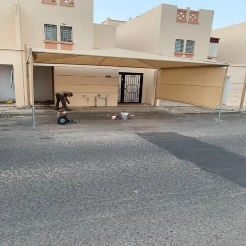 تفصيل قماش مظلات في الرياض | تصميم وتغيير وتركيب 