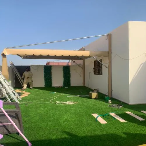 تفصيل قماش مظلات في الرياض | تصميم وتغيير وتركيب 