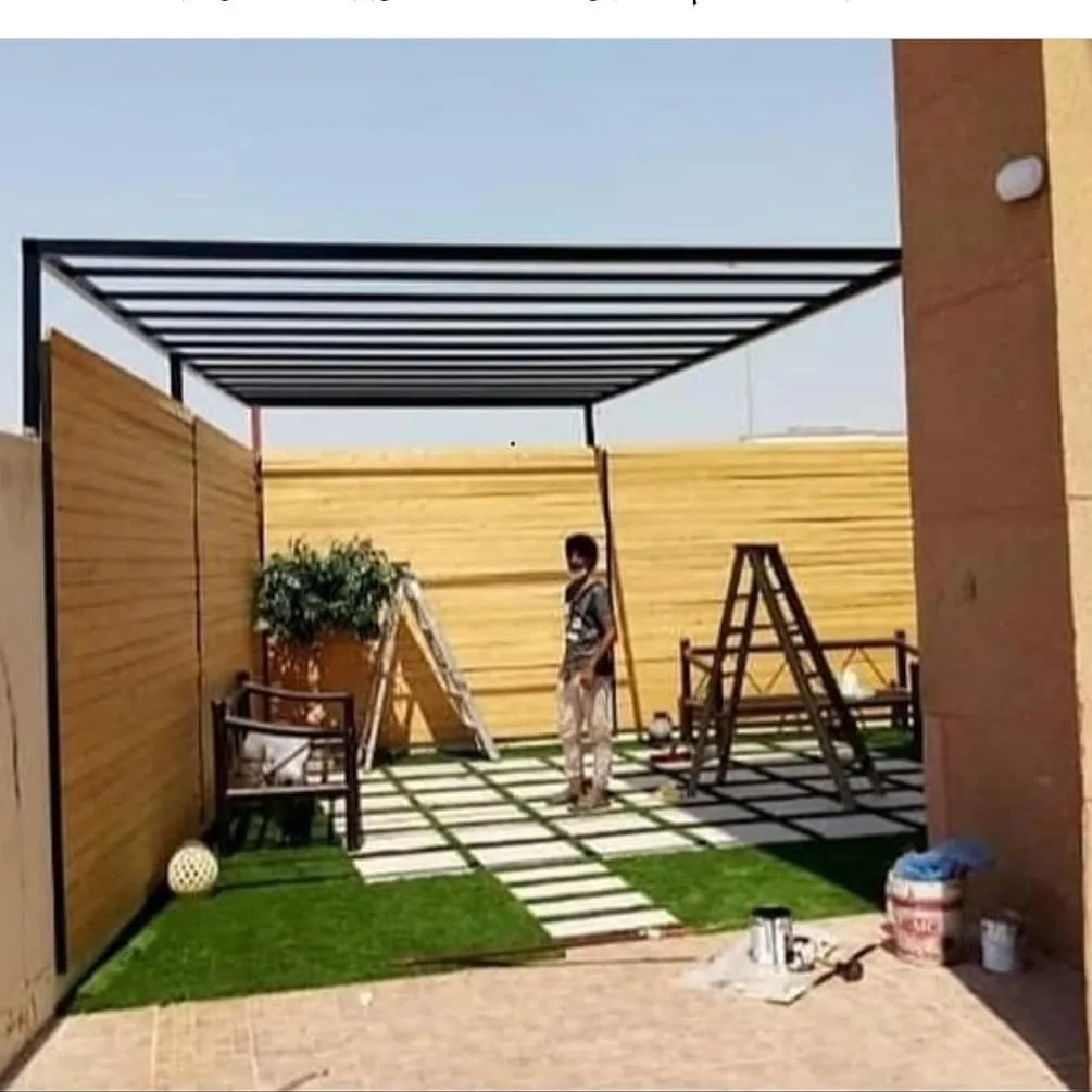 برجولات حديد بالرياض | تفصيل وتركيب حسب المقاس