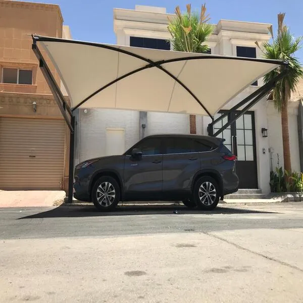 مظلات سيارات حي الياسمين: حماية لسيارتك بتصاميم جديده