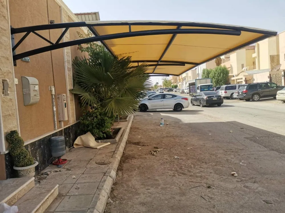 مظلات سيارات حي الياسمين: حماية لسيارتك بتصاميم جديده