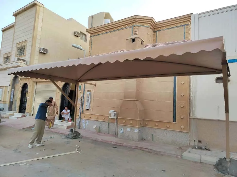 مظلات سيارات حي الياسمين: حماية لسيارتك بتصاميم جديده