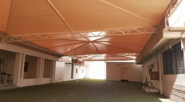 صيانة مظلات المدارس بالرياض | إصلاح وتجديد وتغيير القماش