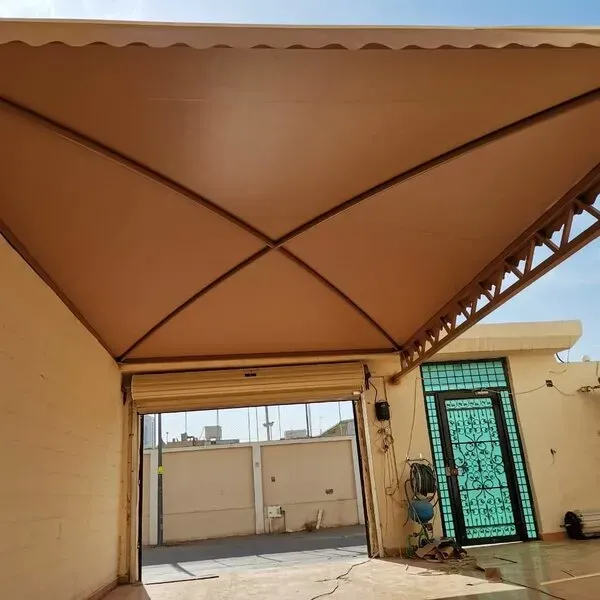 مظلات ارتدادات المنازل بالرياض | استغلال المساحات الجانبية