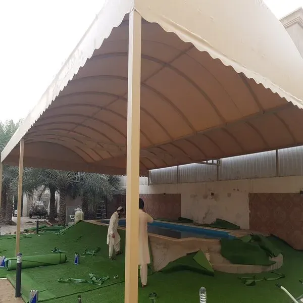 مظلات ارتدادات المنازل بالرياض | استغلال المساحات الجانبية