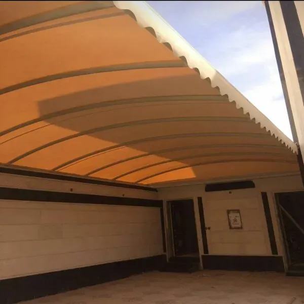 مظلات ارتدادات المنازل بالرياض | استغلال المساحات الجانبية