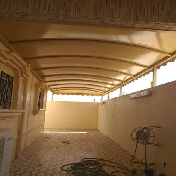 مظلات ارتدادات المنازل بالرياض | استغلال المساحات الجانبية