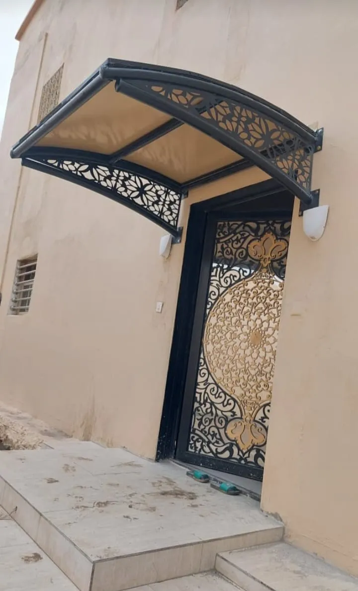 تفصيل مظلات قماش للفلل حي حطين الرياض | تصاميم حسب المقاس