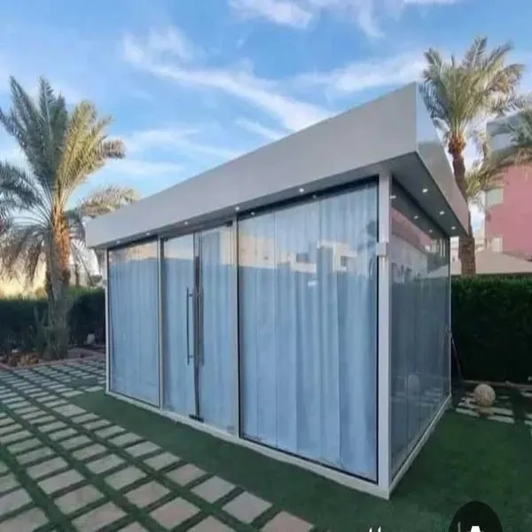 تركيب غرفة ساندوتش بانل خارجية في حي الهدا بالرياض