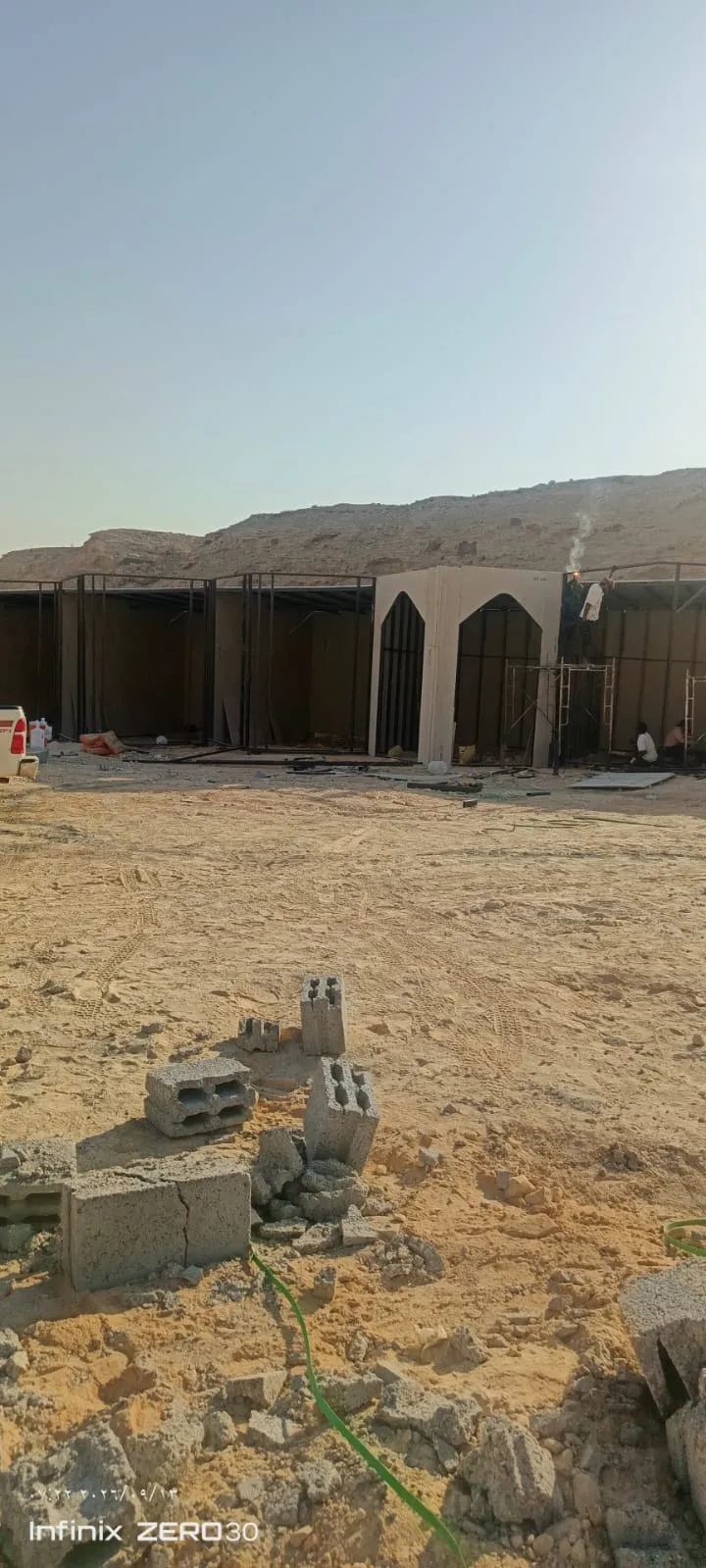 تنفيذ غرف عمال ومرافق خدمية للمواقع التشغيلية بالرياض نسخ عن